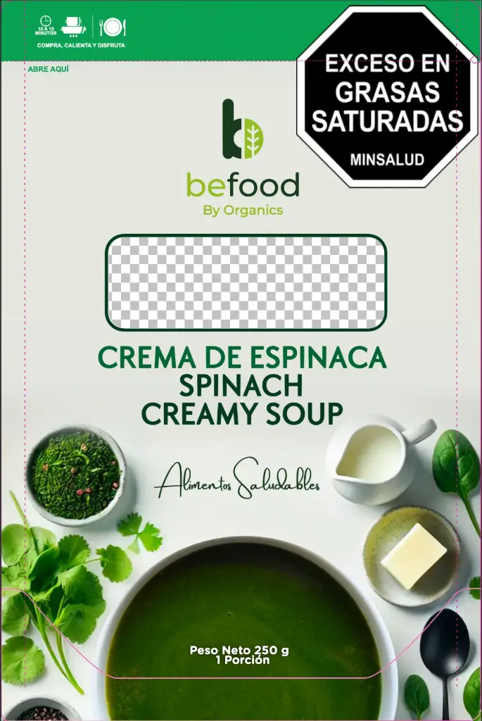 Crema de Espinaca