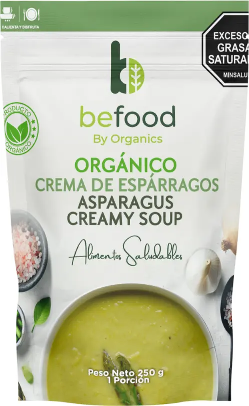 Crema de Esparragos Organico