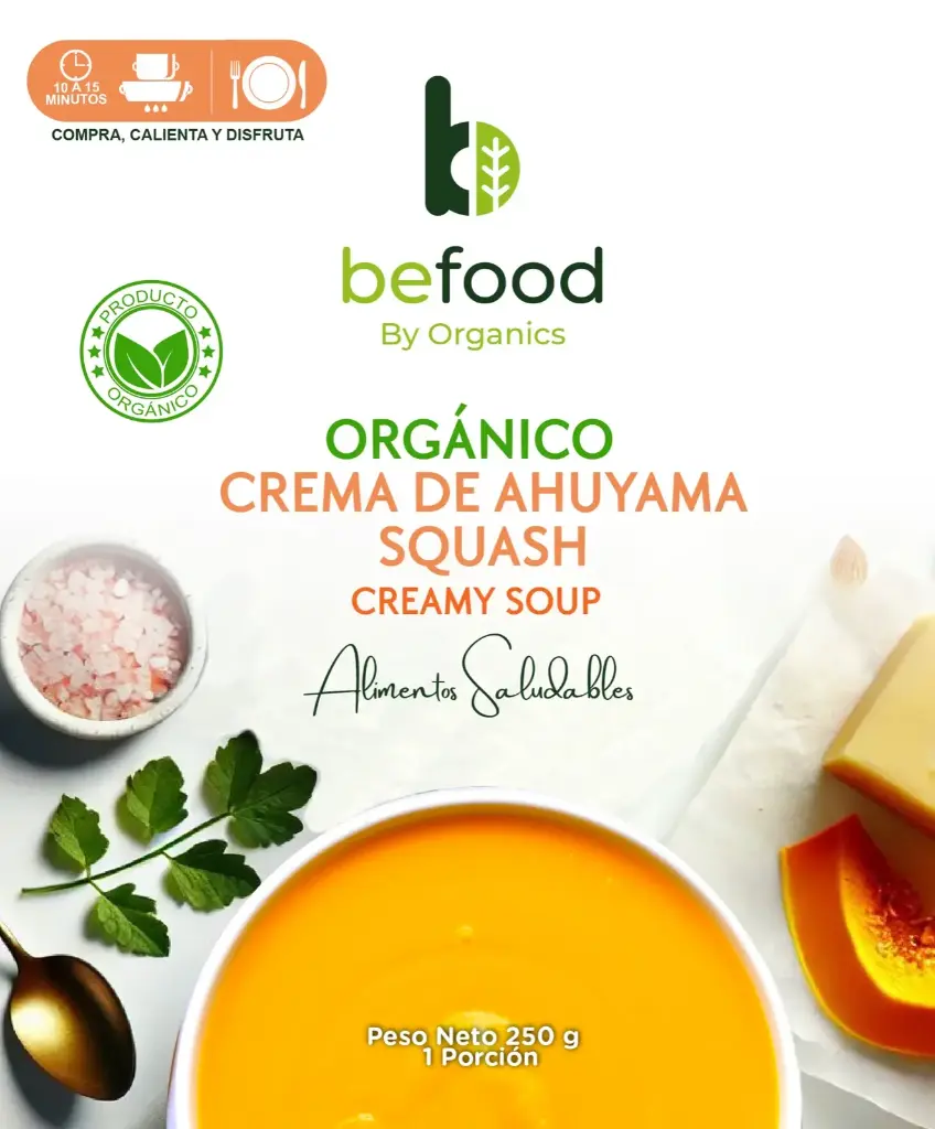 Crema de Ahuyama ORGANICO