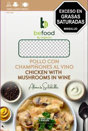 [PCHAM007] PCHAM007 Pollo con champiñones al vino
