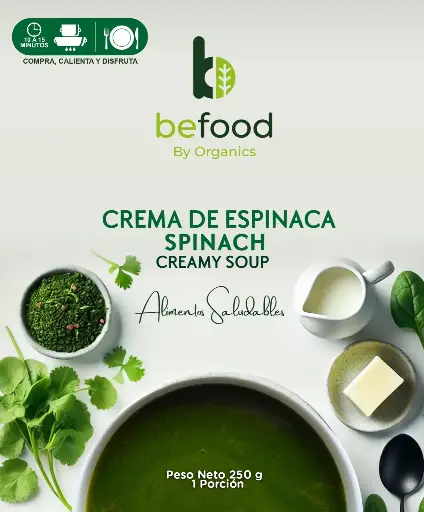 Crema de Espinaca
