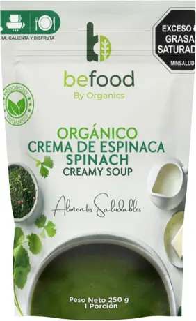 Crema de Espinaca VEGANO