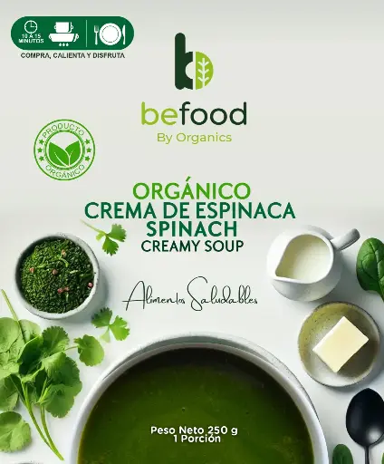 Crema de Espinaca ORGANICO